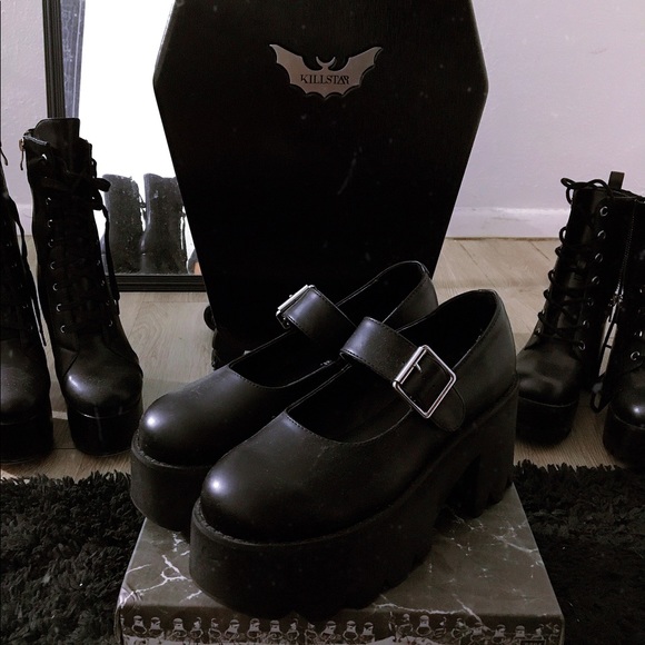Dolls Kill Shoes - Dollskill- miss Mary Jane platforms